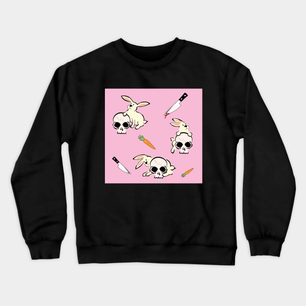 Rabbit jojo Crewneck Sweatshirt by Brash Ideas